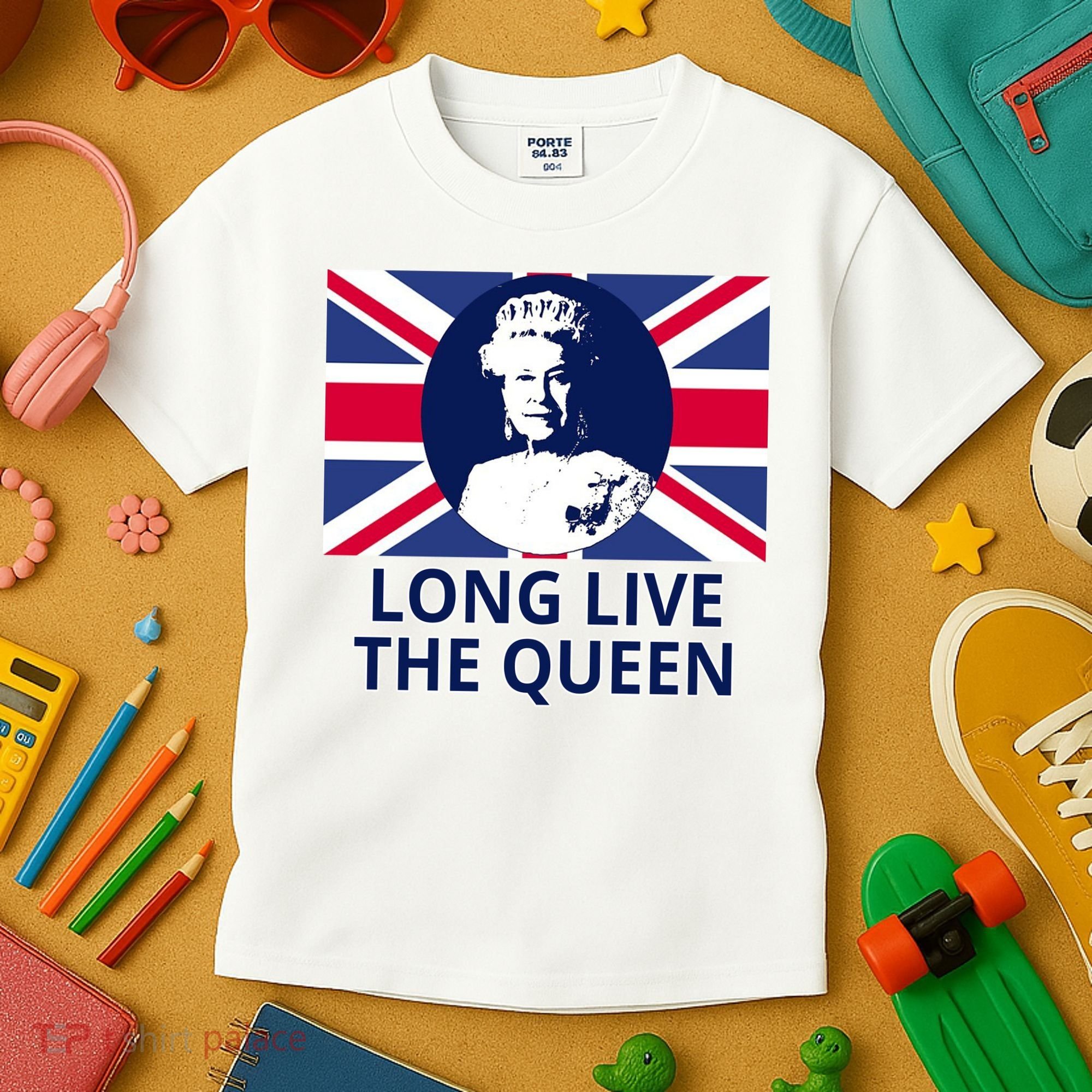 Long Live The Queen Elizabeth Kids T-Shirt
