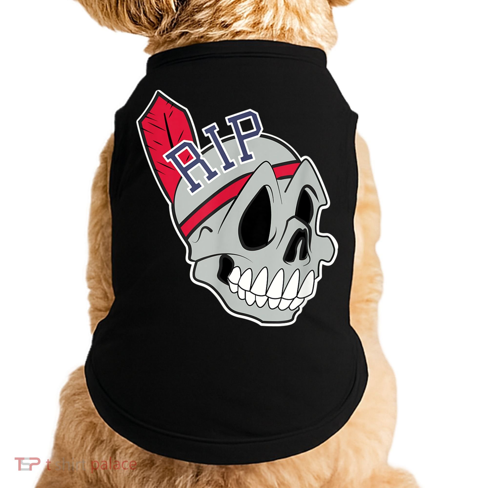 Long Live The Chief Cleveland Baseball Doggie Tank