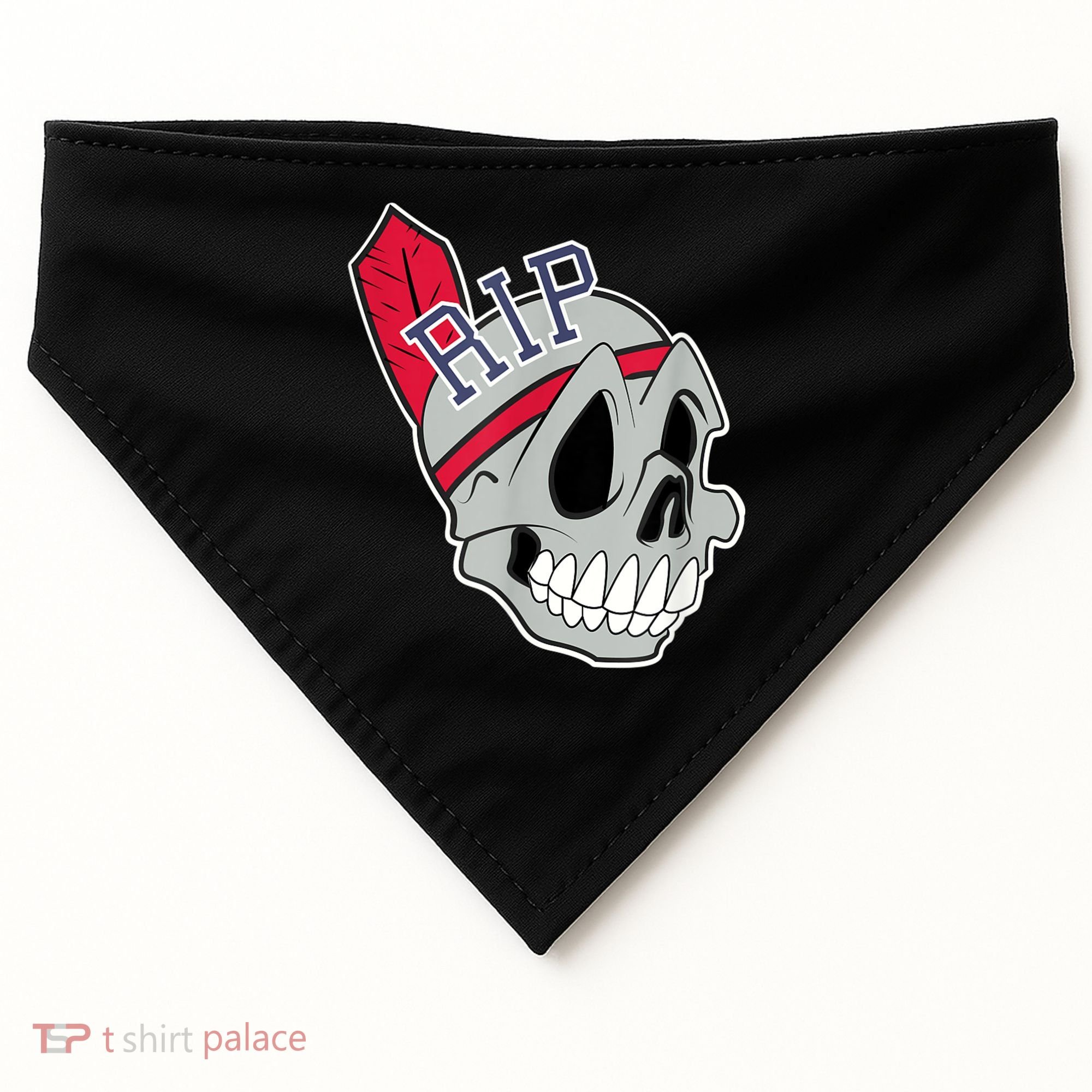 Long Live The Chief Cleveland Baseball USA-Made Doggie Bandana