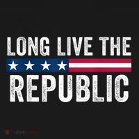 Long Live The Republic Patriotic American Flag Women's Hoodie thumb 2