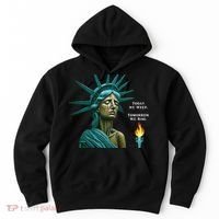 Lady Liberty Today We Weep Tomorrow We Rise For The Usa Hoodie thumb 0