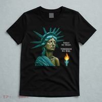 Lady Liberty Today We Weep Tomorrow We Rise For The Usa T-Shirt thumb 5