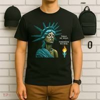 Lady Liberty Today We Weep Tomorrow We Rise For The Usa T-Shirt thumb 6
