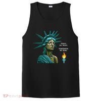 Lady Liberty Today We Weep Tomorrow We Rise For The Usa PosiCharge Competitor Tank thumb 0