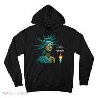 Lady Liberty Today We Weep Tomorrow We Rise For The Usa Tall Hoodie thumb 0
