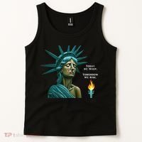 Lady Liberty Today We Weep Tomorrow We Rise For The Usa Tank Top thumb 2