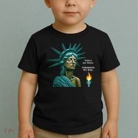 Lady Liberty Today We Weep Tomorrow We Rise For The Usa Toddler T-Shirt thumb 2