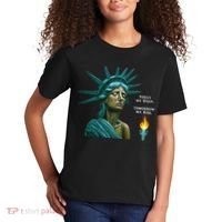 Lady Liberty Today We Weep Tomorrow We Rise For The Usa Kids T-Shirt thumb 2