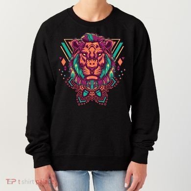 Leo Lion Tribal Women's Sweatshirt