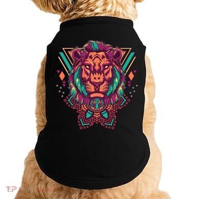 Leo Lion Tribal Doggie Tank