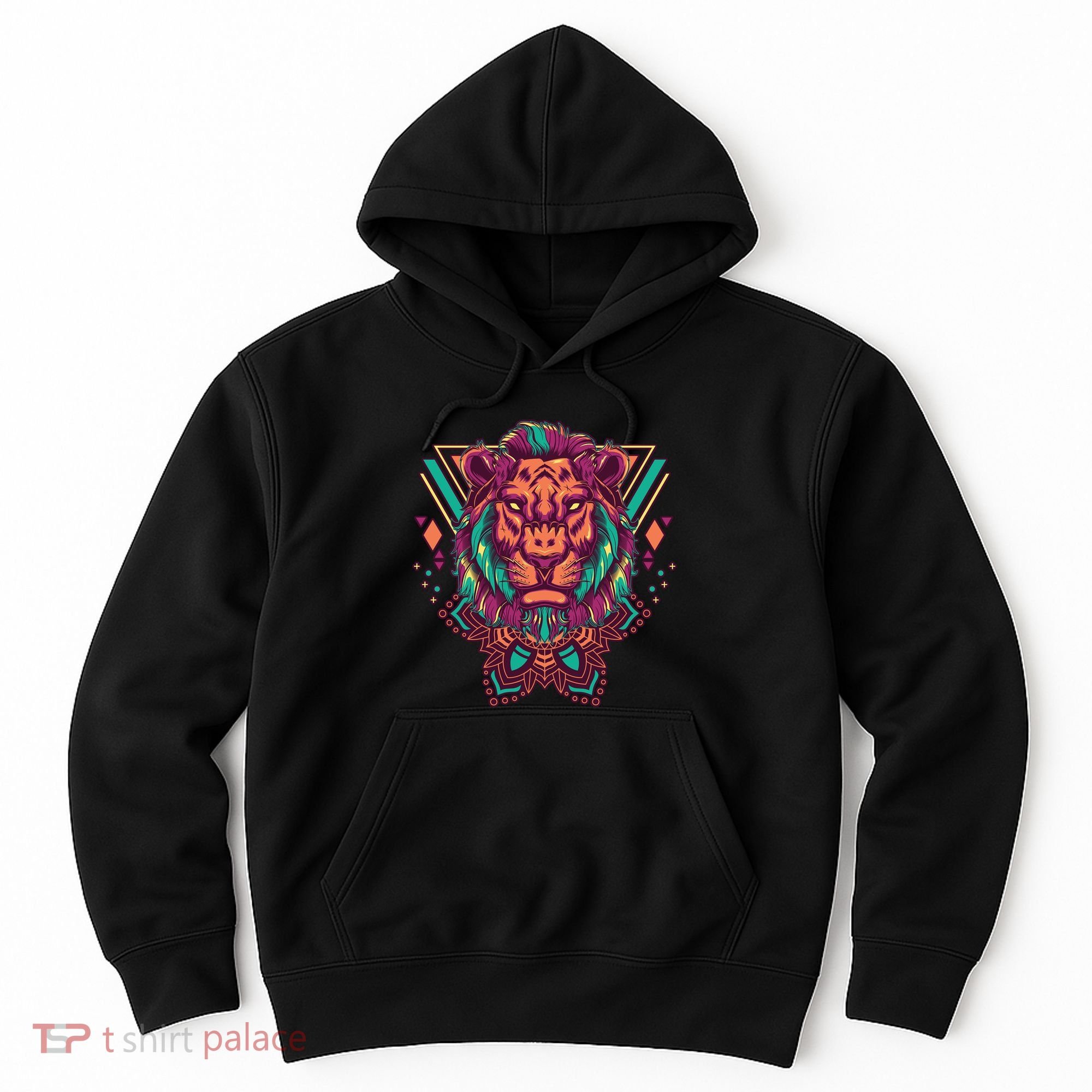 Leo Lion Tribal Hoodie