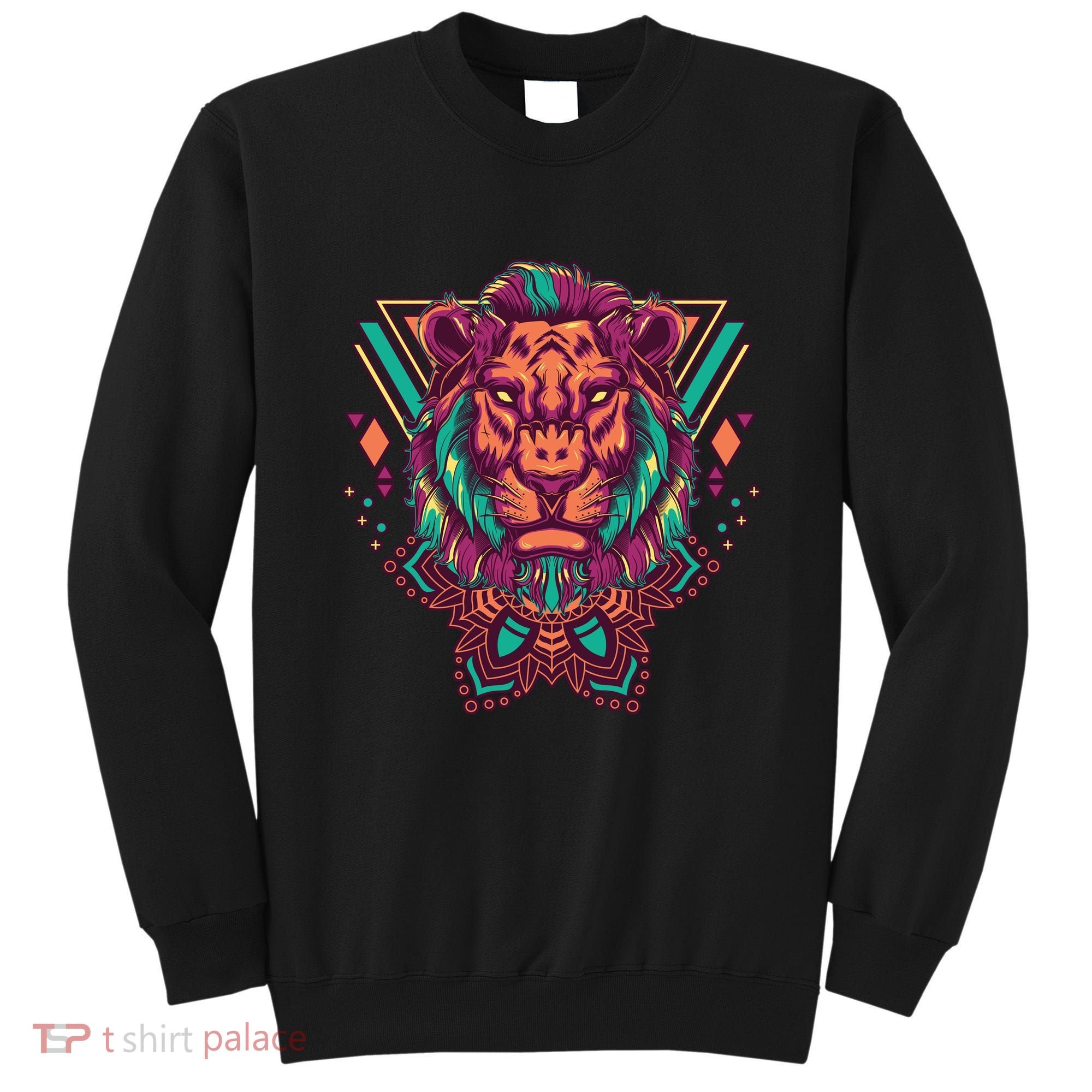 Leo Lion Tribal Sweatshirt