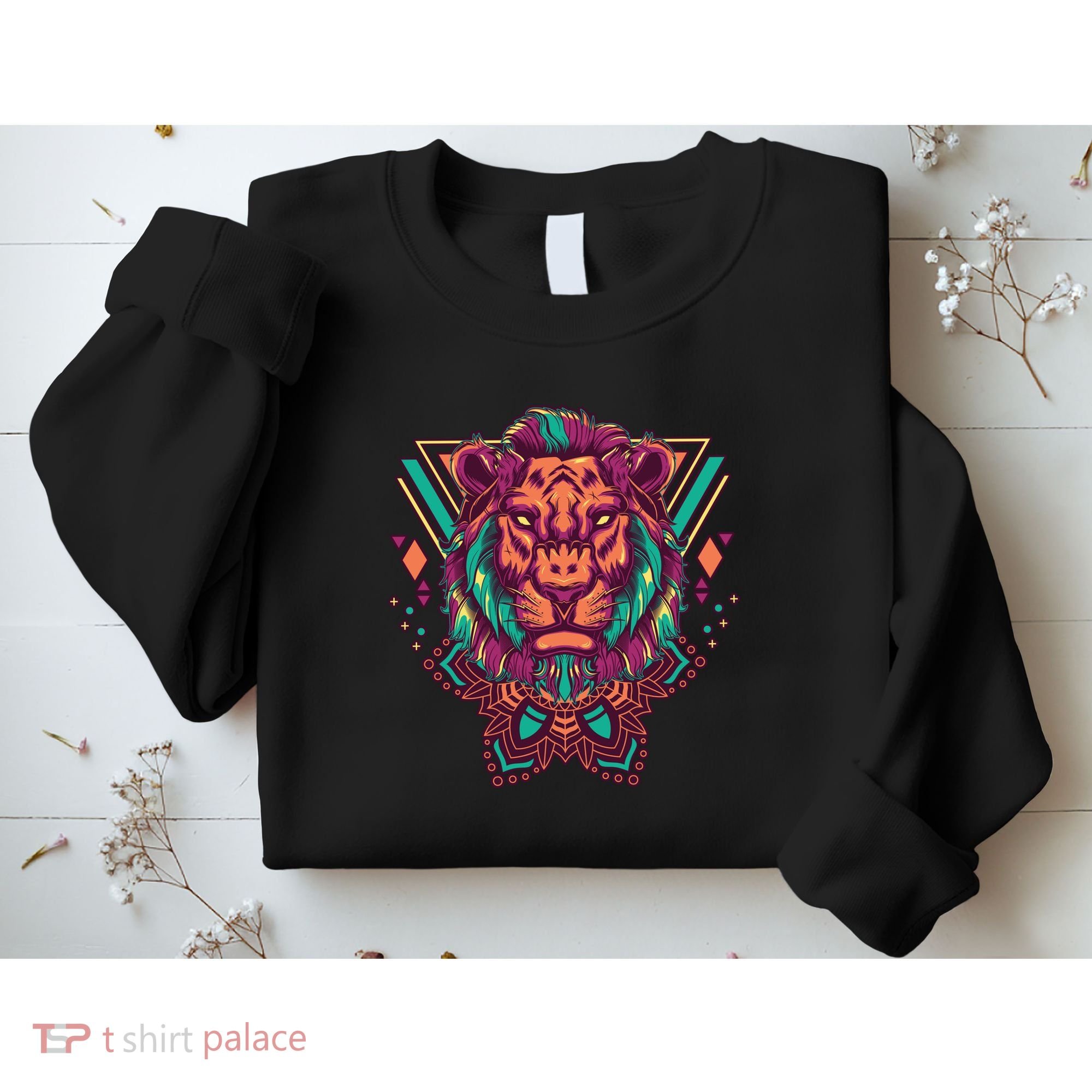 Leo Lion Tribal Sweatshirt