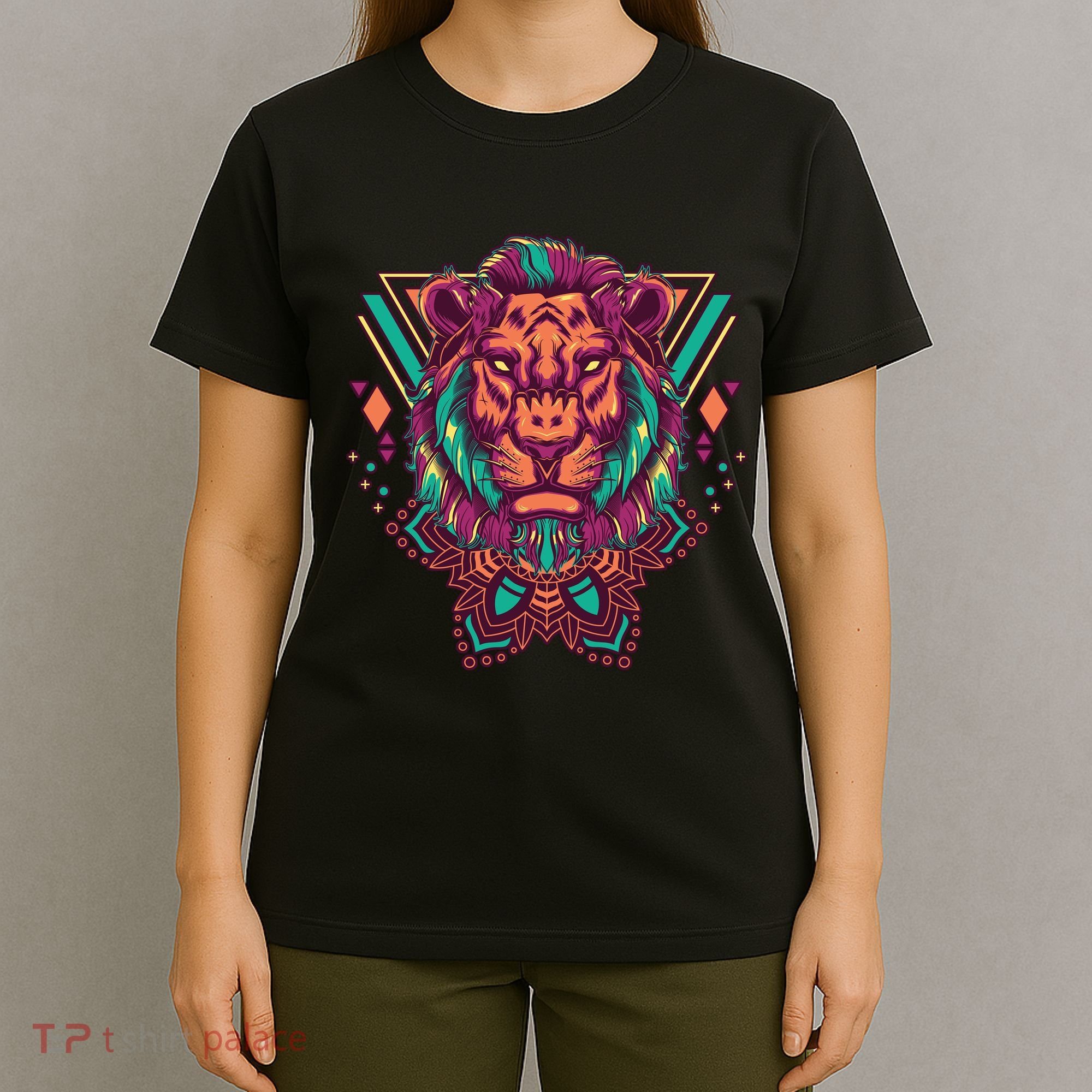 Leo Lion Tribal T-Shirt