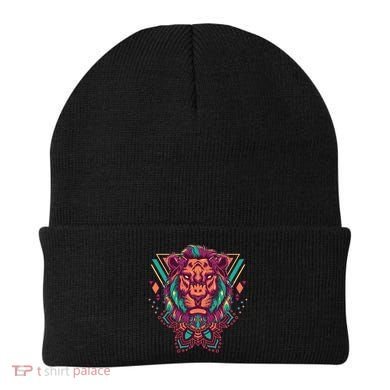 Leo Lion Tribal Beanie