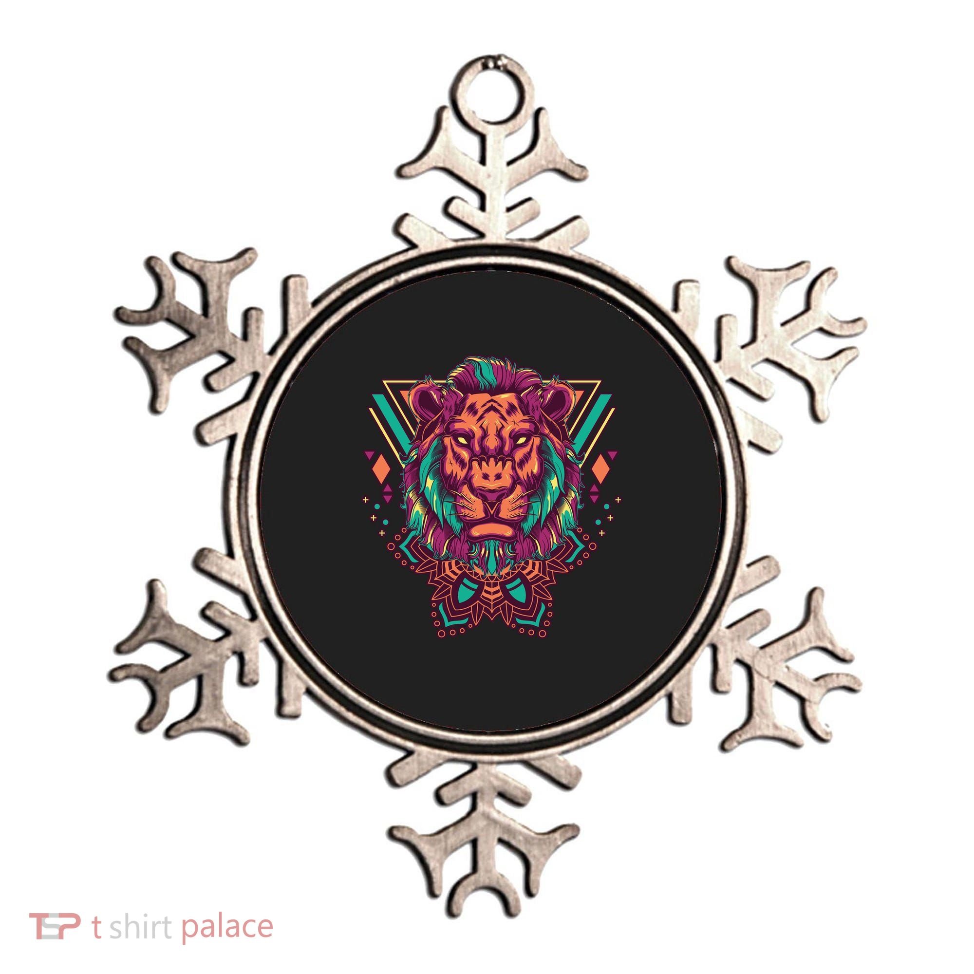 Leo Lion Tribal Ornament