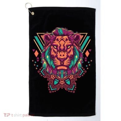 Leo Lion Tribal Golf Towel