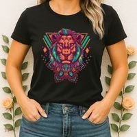 Leo Lion Tribal Women's T-Shirt thumb 2