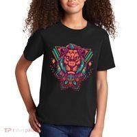 Leo Lion Tribal Kids T-Shirt thumb 2