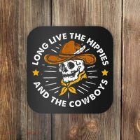 Long Live The Hippies And The Cowboys Coaster thumb 0