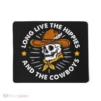 Long Live The Hippies And The Cowboys Mousepad thumb 0