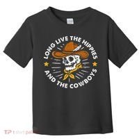 Long Live The Hippies And The Cowboys Toddler T-Shirt thumb 0