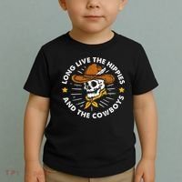 Long Live The Hippies And The Cowboys Toddler T-Shirt thumb 2