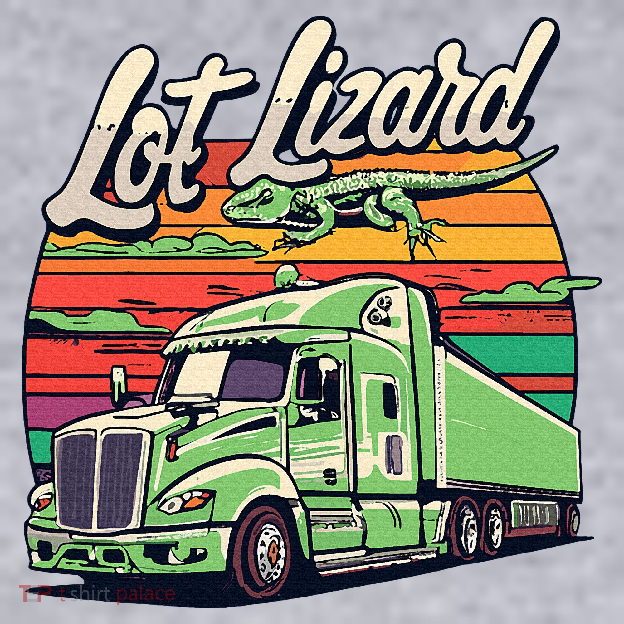 Lot Lizard Truck Driver Adventure Women's Sweatshirt