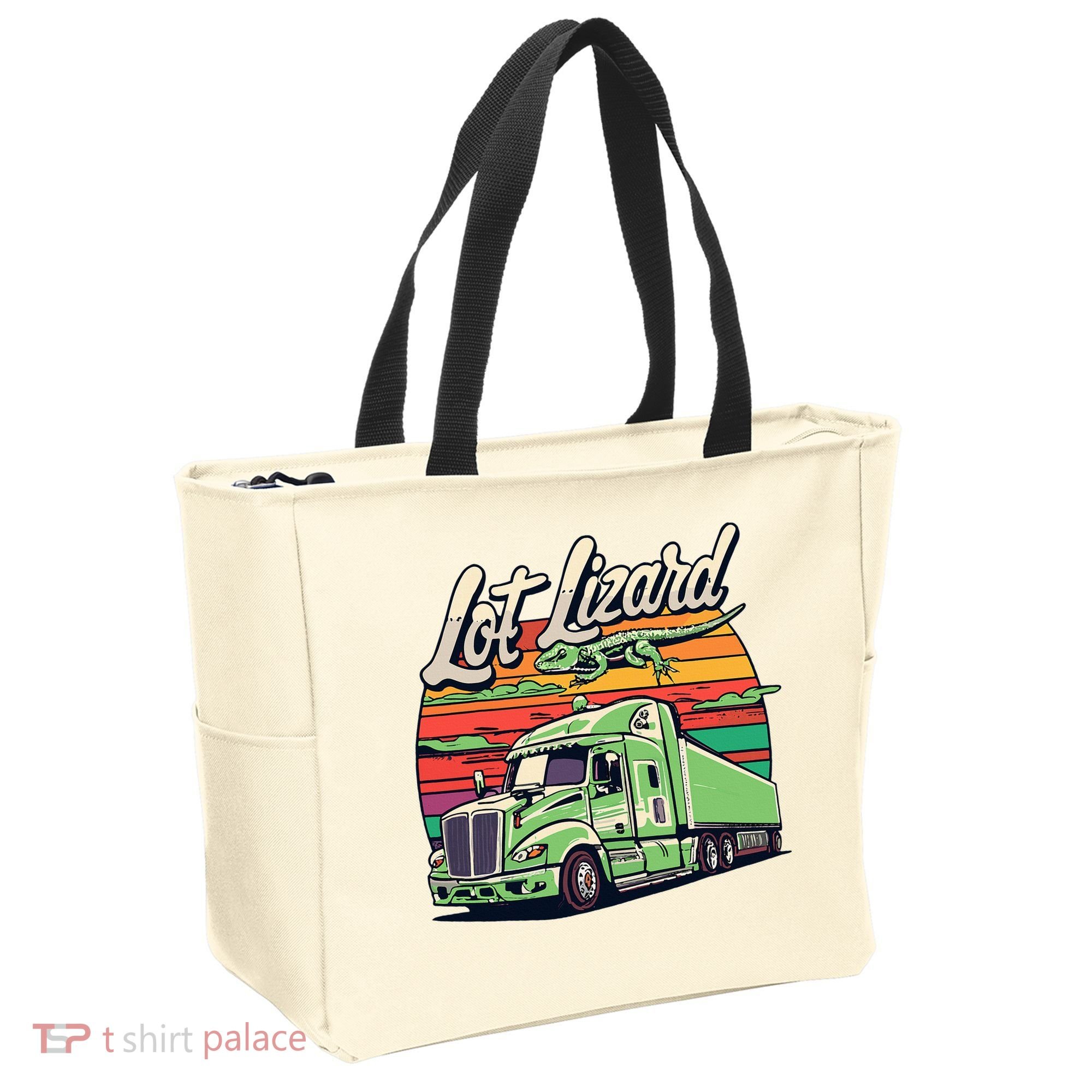 Lot Lizard Truck Driver Adventure Tote Bag