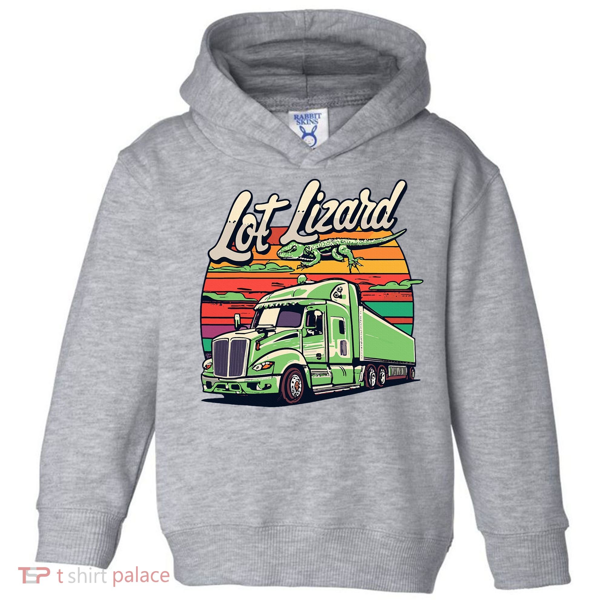 Lot Lizard Truck Driver Adventure Toddler Hoodie