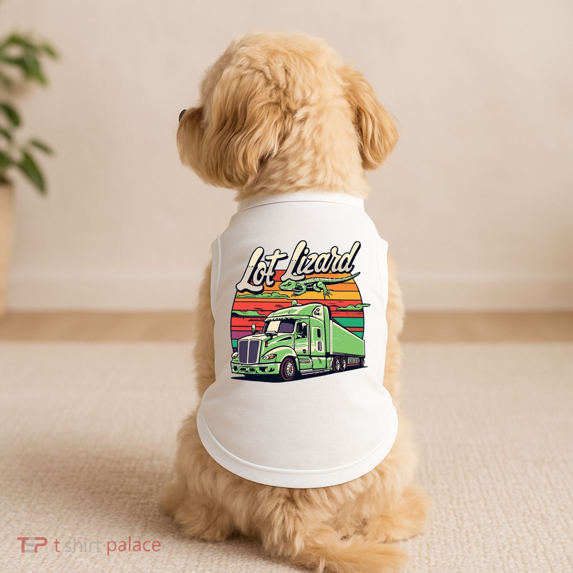 Lot Lizard Truck Driver Adventure Doggie Tank