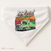 Lot Lizard Truck Driver Adventure USA-Made Doggie Bandana thumb 0