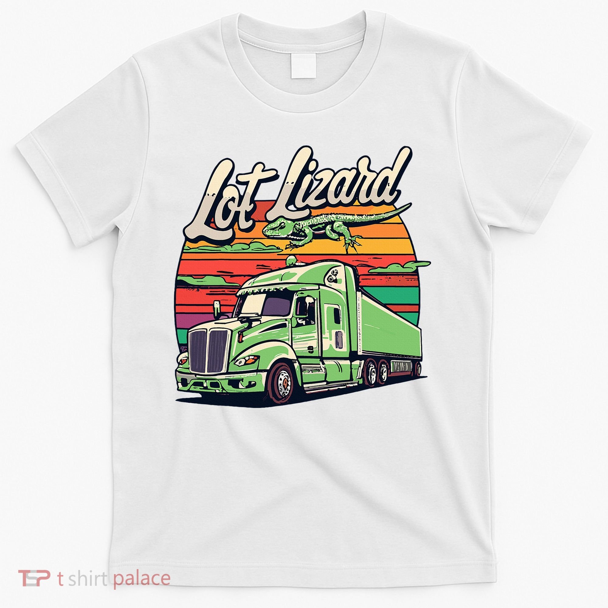 Lot Lizard Truck Driver Adventure T-Shirt