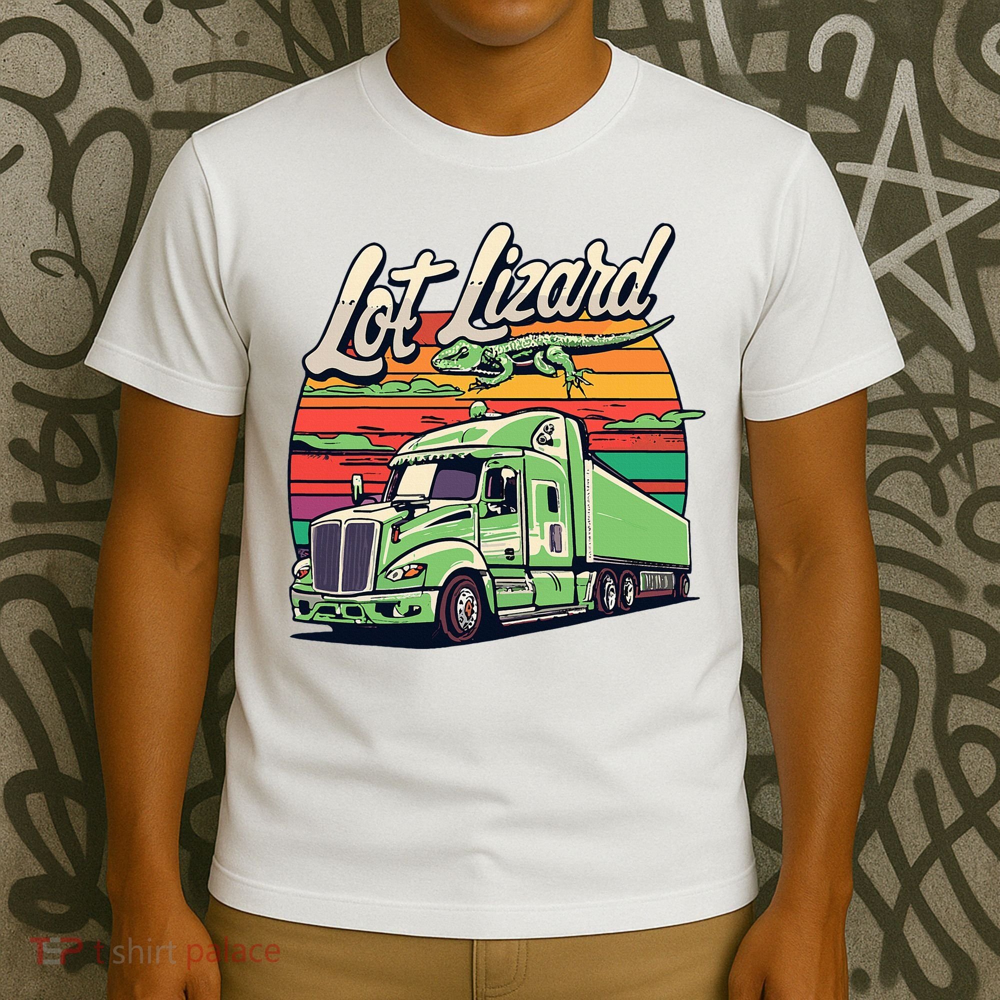 Lot Lizard Truck Driver Adventure T-Shirt