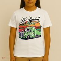 Lot Lizard Truck Driver Adventure T-Shirt thumb 4