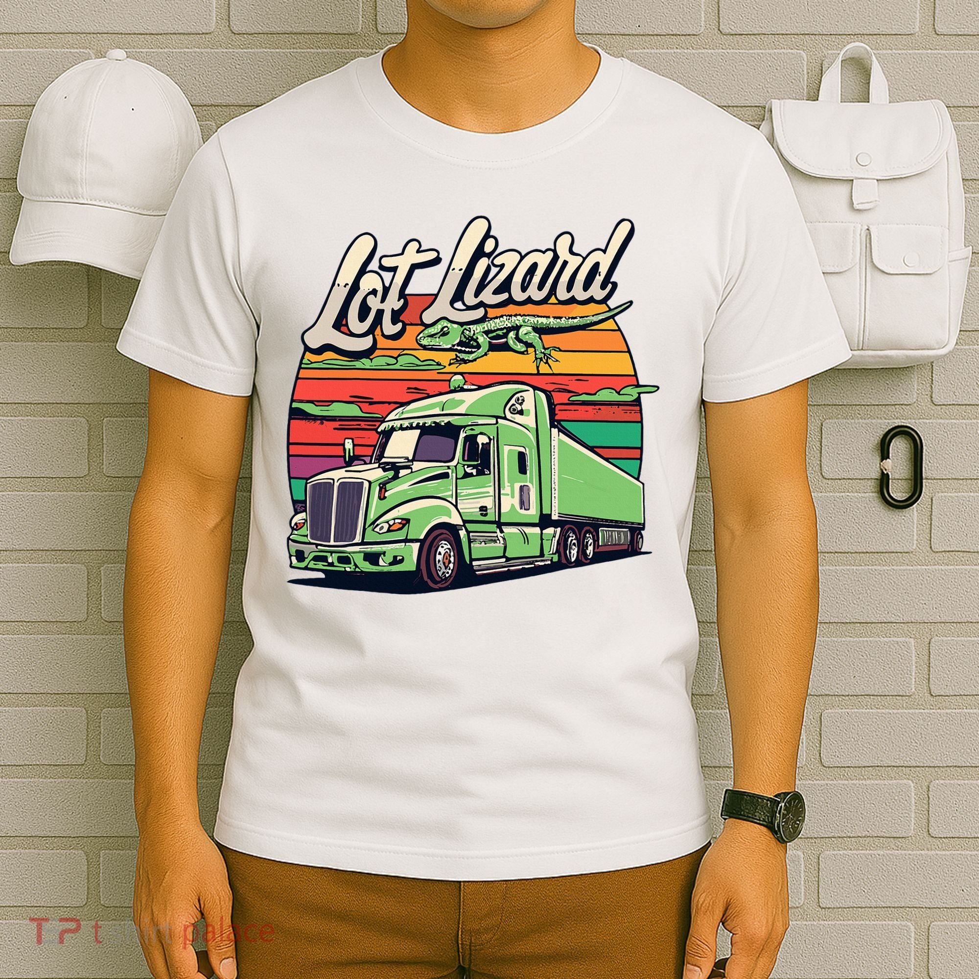 Lot Lizard Truck Driver Adventure T-Shirt