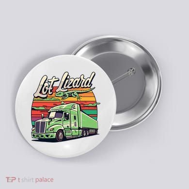 Lot Lizard Truck Driver Adventure Button