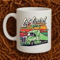 Lot Lizard Truck Driver Adventure Coffee Mug thumb 2
