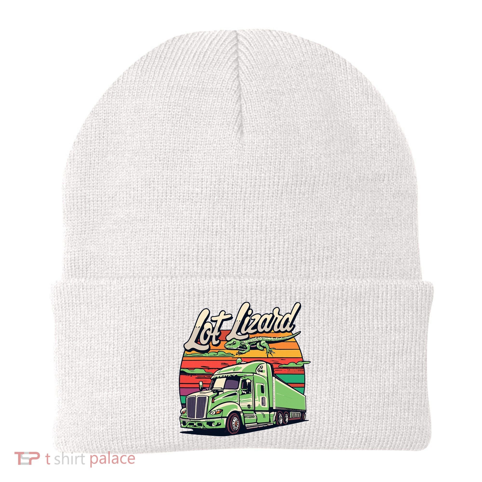 Lot Lizard Truck Driver Adventure Beanie