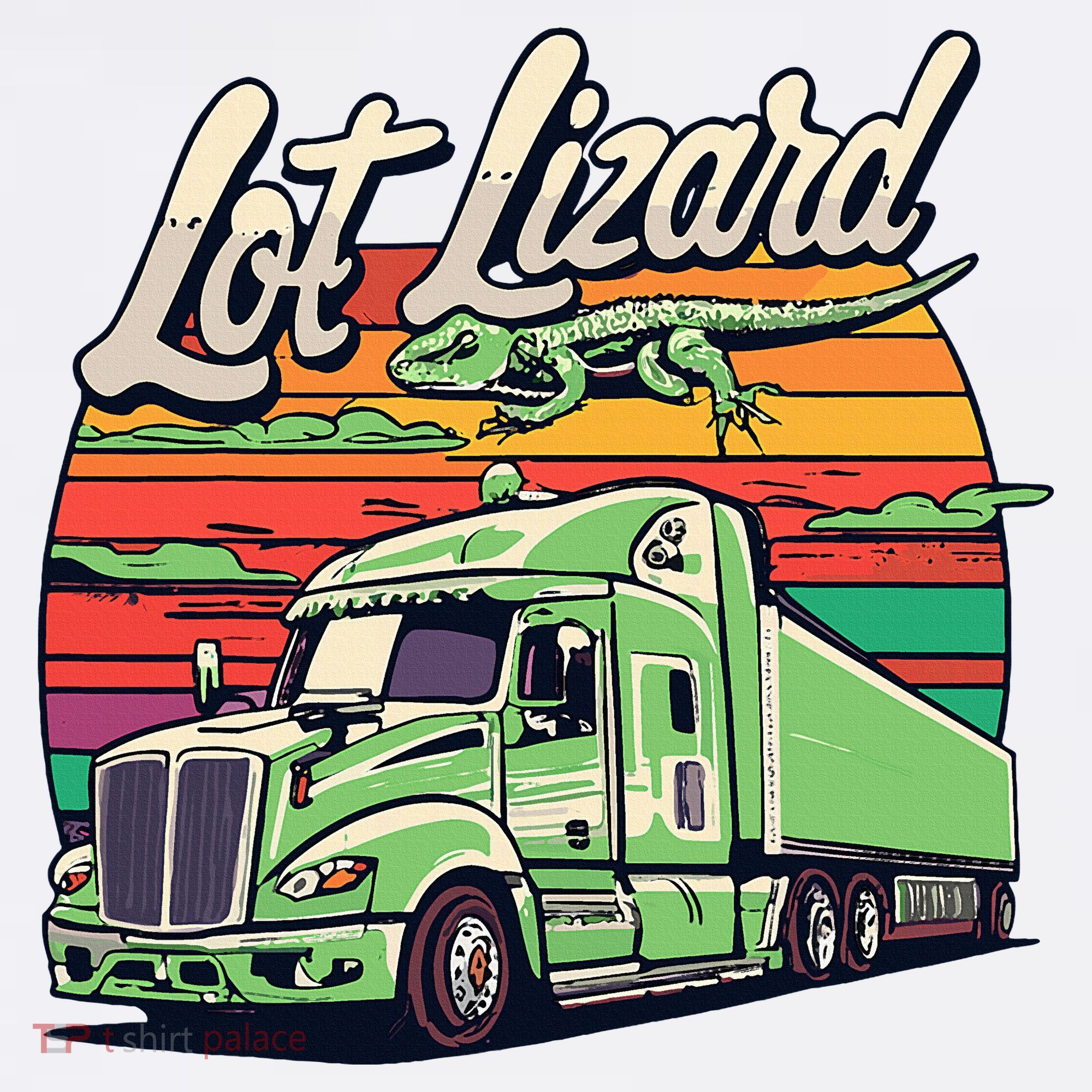 Lot Lizard Truck Driver Adventure Beanie