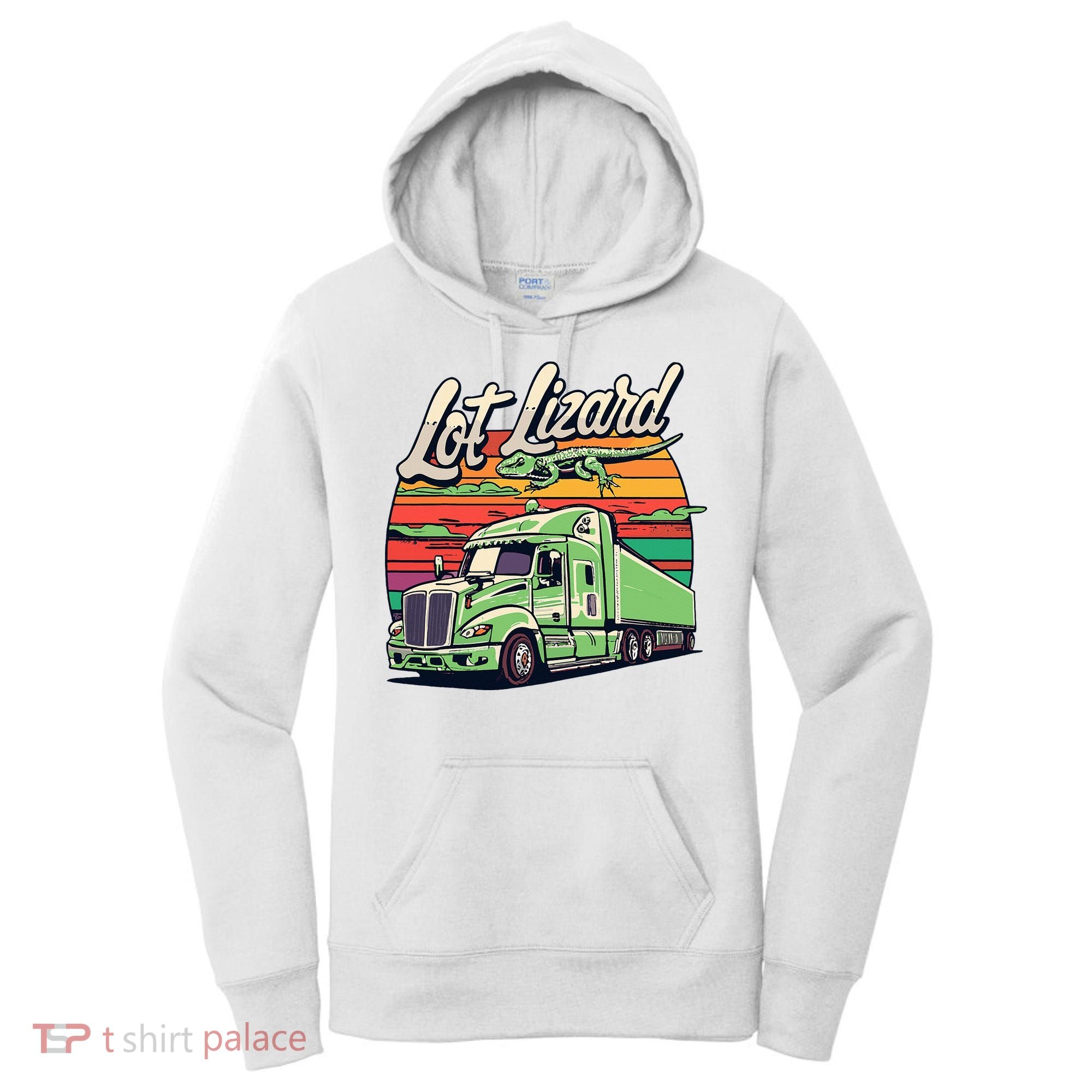 Lot Lizard Truck Driver Adventure Women's Hoodie