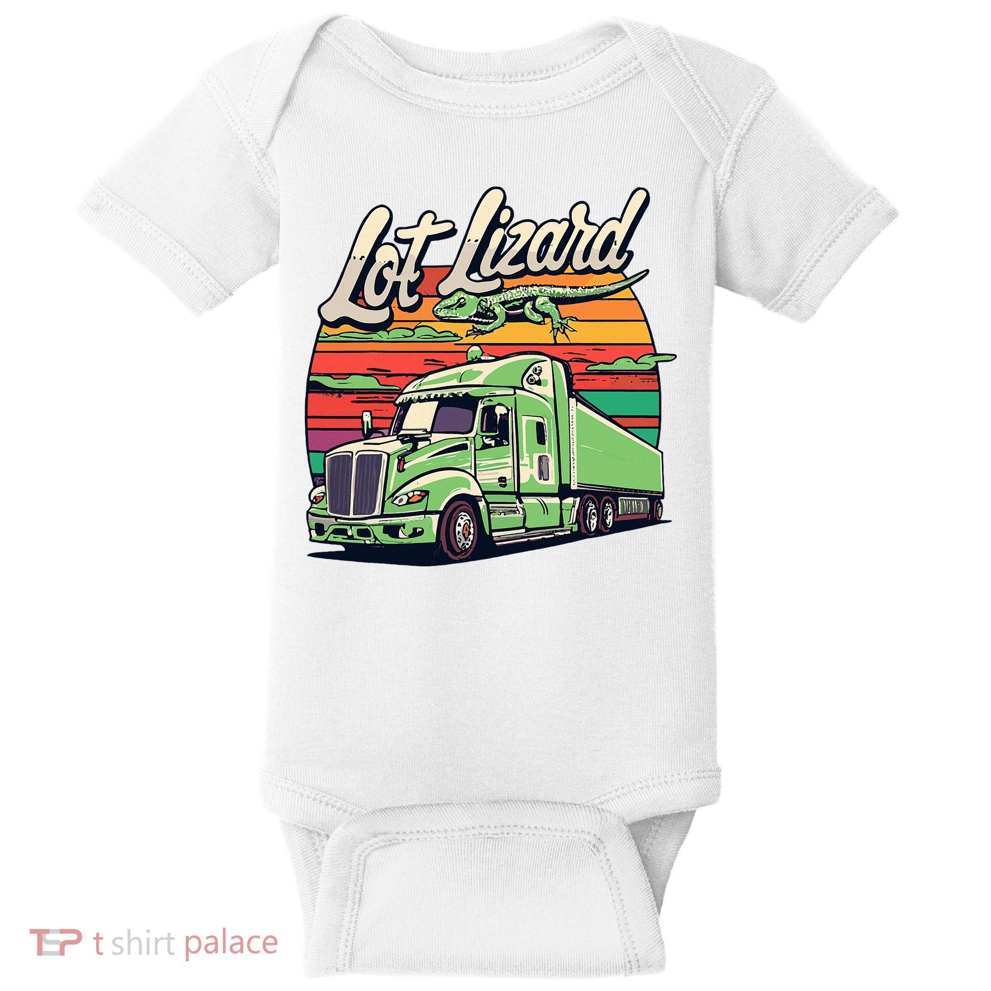 Lot Lizard Truck Driver Adventure Baby Bodysuit