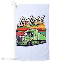 Lot Lizard Truck Driver Adventure Golf Towel thumb 0