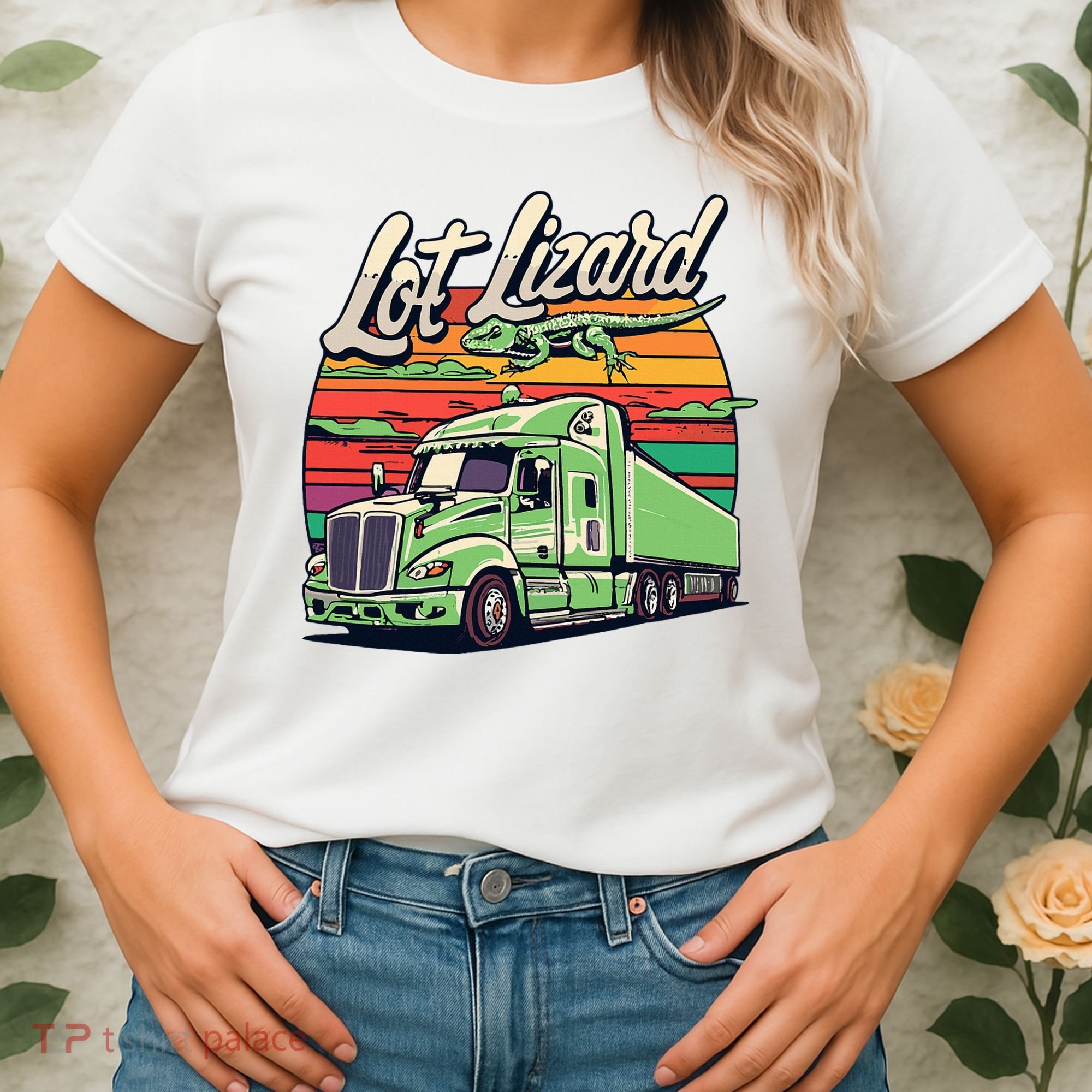 Lot Lizard Truck Driver Adventure Women's T-Shirt