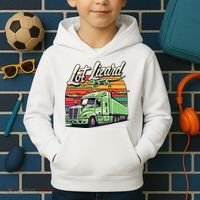 Lot Lizard Truck Driver Adventure Kids Hoodie thumb 2