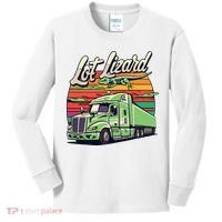 Lot Lizard Truck Driver Adventure Kids Long Sleeve Shirt thumb 0