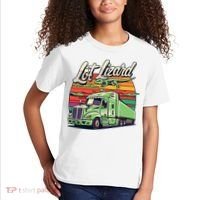 Lot Lizard Truck Driver Adventure Kids T-Shirt thumb 2