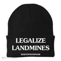 Legalize Landmines Whitephosphor Beanie thumb 0