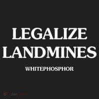 Legalize Landmines Whitephosphor Beanie thumb 2