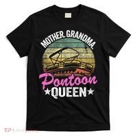 Lake Life Women Mom Mother Grandma Pontoon T-Shirt thumb 0